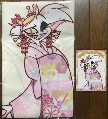 해즈빈 호텔 애니메이트 B2 천 포스터 특전 브로마이드 엔젤 더스트