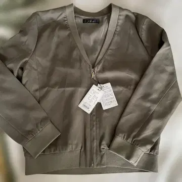 ROSSO 카키 V넥 블루종