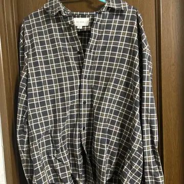 ZARA 오리진스 체크 무늬 캐주얼 셔츠 (긴팔)