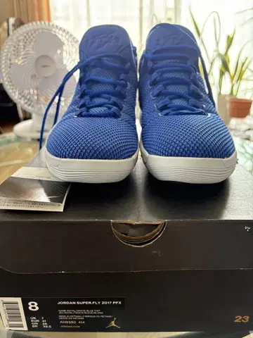새상품! JORDAN SUPERFLY 남성용 사이즈 26!