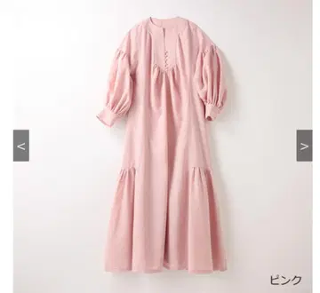 쓰리 스퀘어 개더 원피스