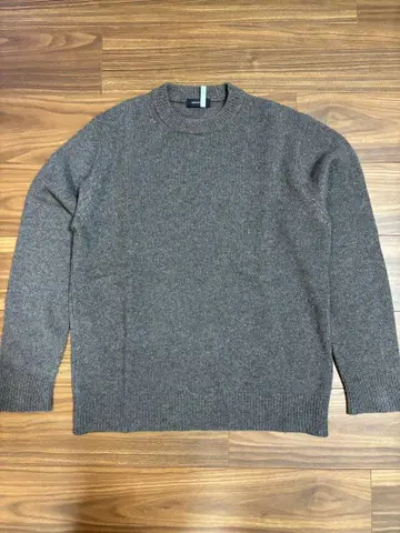 AMERICAN RAG CIE 그레이 크루넥 니트 스웨터