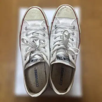 CONVERSE ALL STAR 화이트 스니커즈