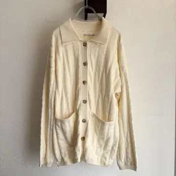 SEA ROOM LYNN 시루무린 카라 부착 니트 가디건 미사용 새상품