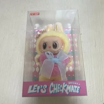 POP MART LET'S CHECKMATE 봉제 인형 labubu