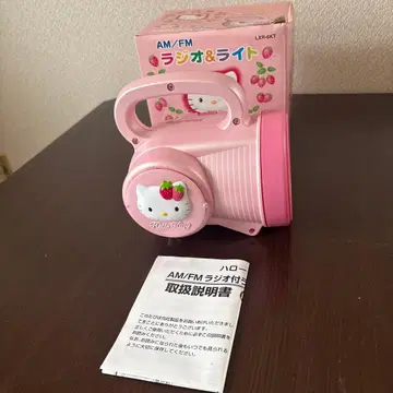 헬로키티 AM/FM 라디오와 라이트 LXR-6KT