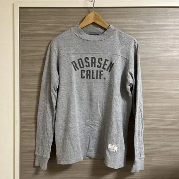 ROSASEN 그레이 긴팔 셔츠 M