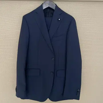 라르디니 네이비 비즈니스 정장 싱글 브레스 새상품급!