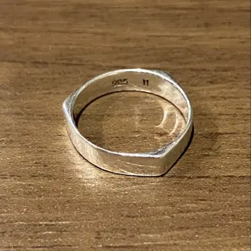 실버925 70s 빈티지 핑키링 11~12호