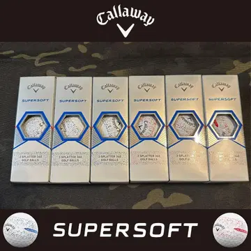 Callaway Supersoft 스플래터 360 골프공 6팩