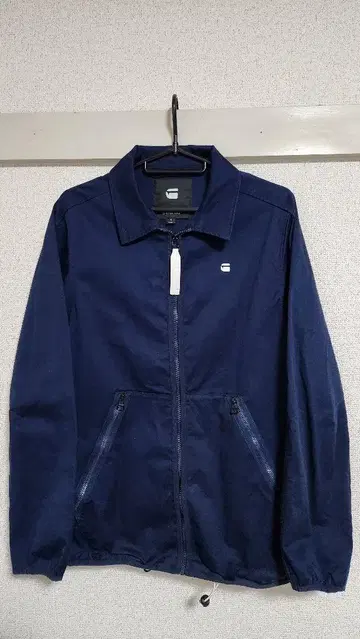 G-STAR RAW 네이비 집업 자켓