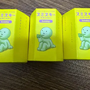 (3개 세트) 스미스 키 Sunday 캐릭터