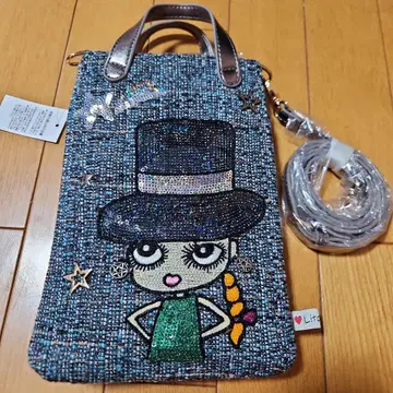 리타짱 자수 미니 숄더백