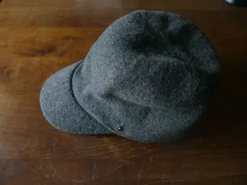 Nine Tailor 울 캡 그레이 울 100% 일본제