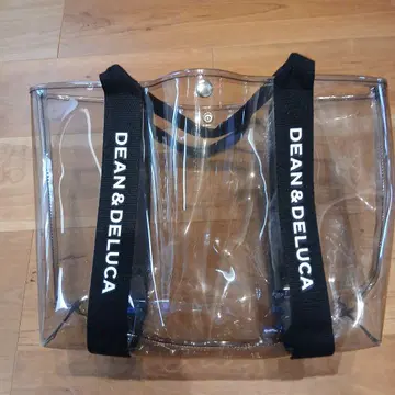 비교적 새상품급 DEAN & DELUCA 투명 토트백