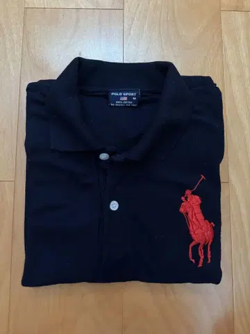 POLO SPORT 네이비 피케 셔츠 M