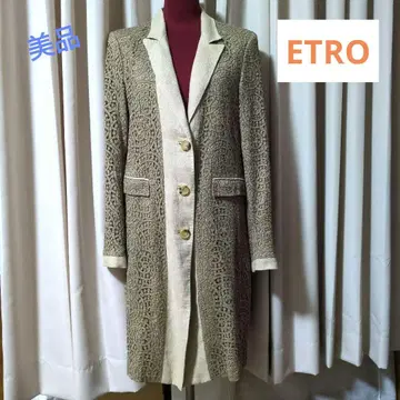 [ 새상품급 ] ETRO 레이스 롱 코트