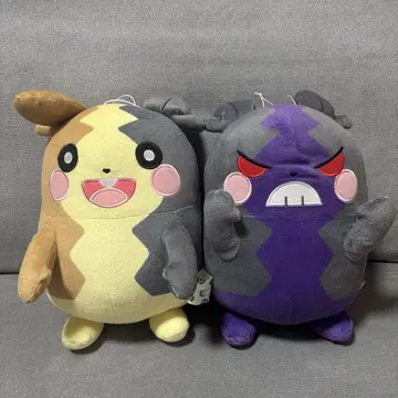 모르페코 봉제 인형 2개 세트 극장판 포켓몬스터 코코