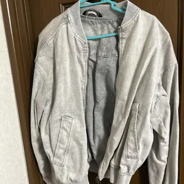 ZARA 그레이 봄버 자켓 L 사이즈