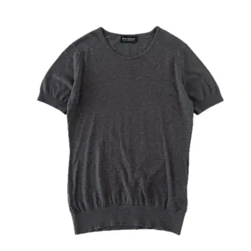 JOHN SMEDLEY 존스메들리 반팔 크루넥 코튼 니트
