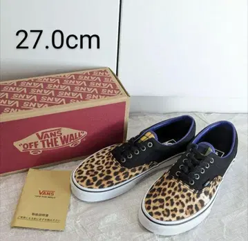 새상품 US 기획 VANS ERA 반스 에라 스니커즈 27cm 미사용