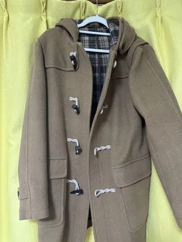 UNIQLO 베이지 더플 코트 XL