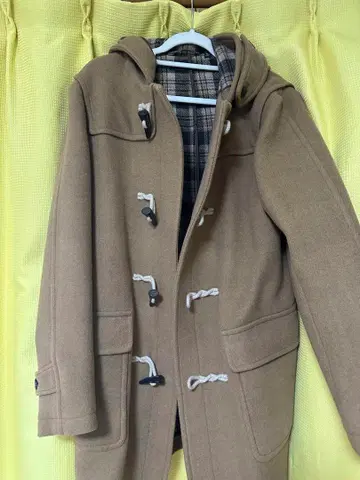 UNIQLO 베이지 더플 코트 XL