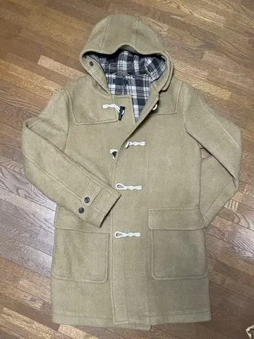 UNIQLO 베이지 더플 코트 XL