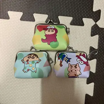 짱구는 못말려 가마구치 코인 케이스 3개 세트