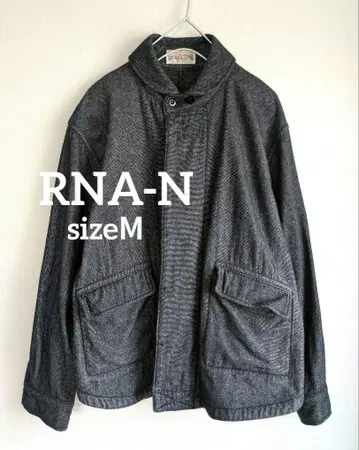 새상품급 RNA-N 셔츠 겉옷 그레이 울 코튼 익명 배송