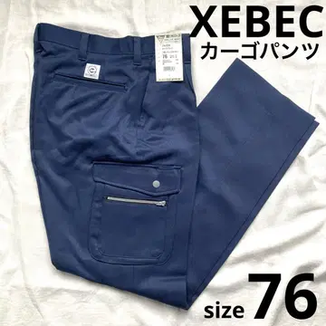 XEBEC 카고 팬츠 76 사이즈 딥 네이비