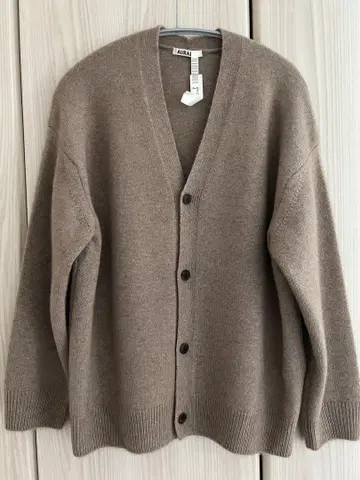AURALEE 오라리 BABY CASHMERE KNIT CARDIGAN