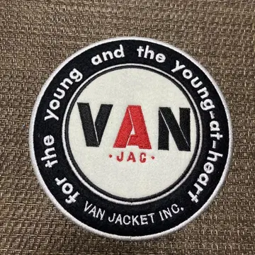 VAN jac 자수 패치 특대 사이즈 3매 세트 미사용품