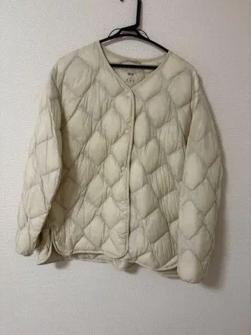 UNIQLO 울트라 라이트 다운 XL 아이보리