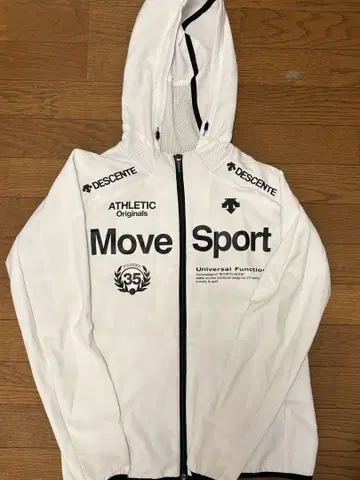 Move Sport 후드 부착 저지 화이트