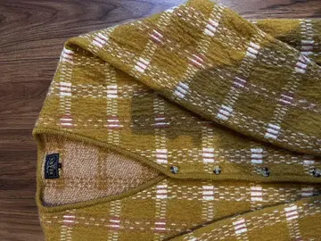 BEAMS Plus 가디건 머스타드