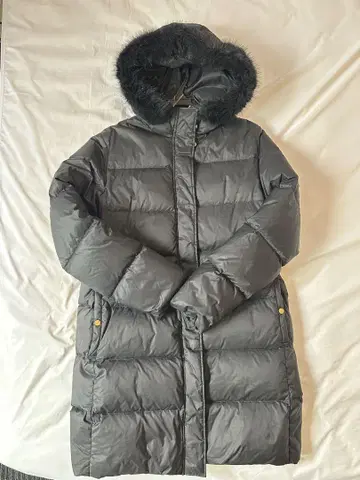 GU 롱 다운 코트