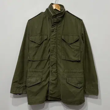 60s 2nd M-65 알루미늄 밀리터리 소매 바닥 필드 자켓