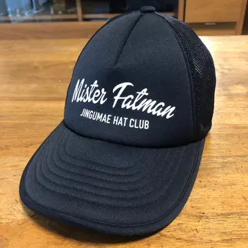 Mr.FATMAN 트래커 캡 블랙
