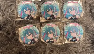 AISAN 아이산전기 하츠네 미쿠 캔뱃지 6개