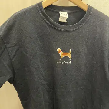 Squacy Dog T셔츠 M 블랙