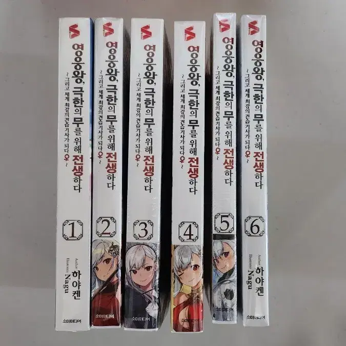 The Hero King Reincarnates for the Ultimate Martial Arts, Volumes 1-6