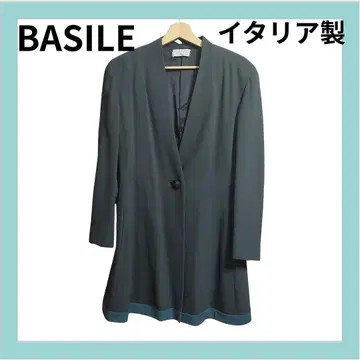 BASILE 코트 이탈리아제 쇼와 스타일