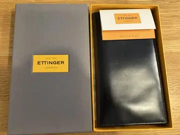 ETTINGER BRIDLE HIDE 장지갑 블랙
