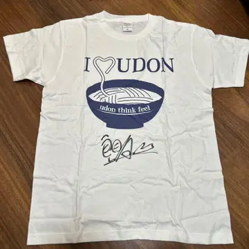 I UDON T셔츠 M사이즈 화이트