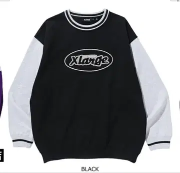 XLARGE 레트로 크루넥 맨투맨