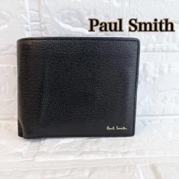 Paul Smith 폴스미스 이단 접이식 지갑 네이비 x 블랙