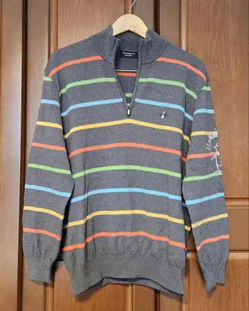 먼싱웨어 Munsingwear 하프 지퍼 니트 스웨터 L