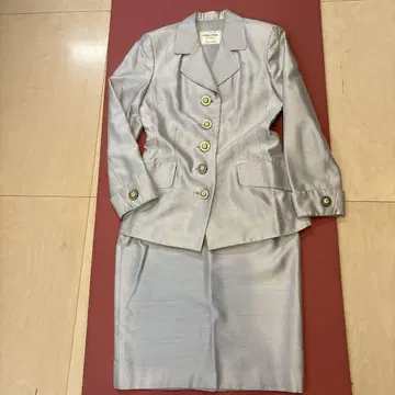 KIMIJIMA 실버 새틴 수트