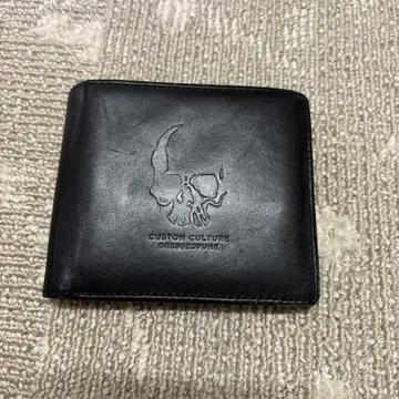CUSTOM CULTURE 접이식 지갑 블랙